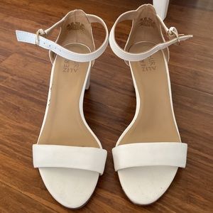 Naturalized - Vera Dress Sandal - Block Heel - White